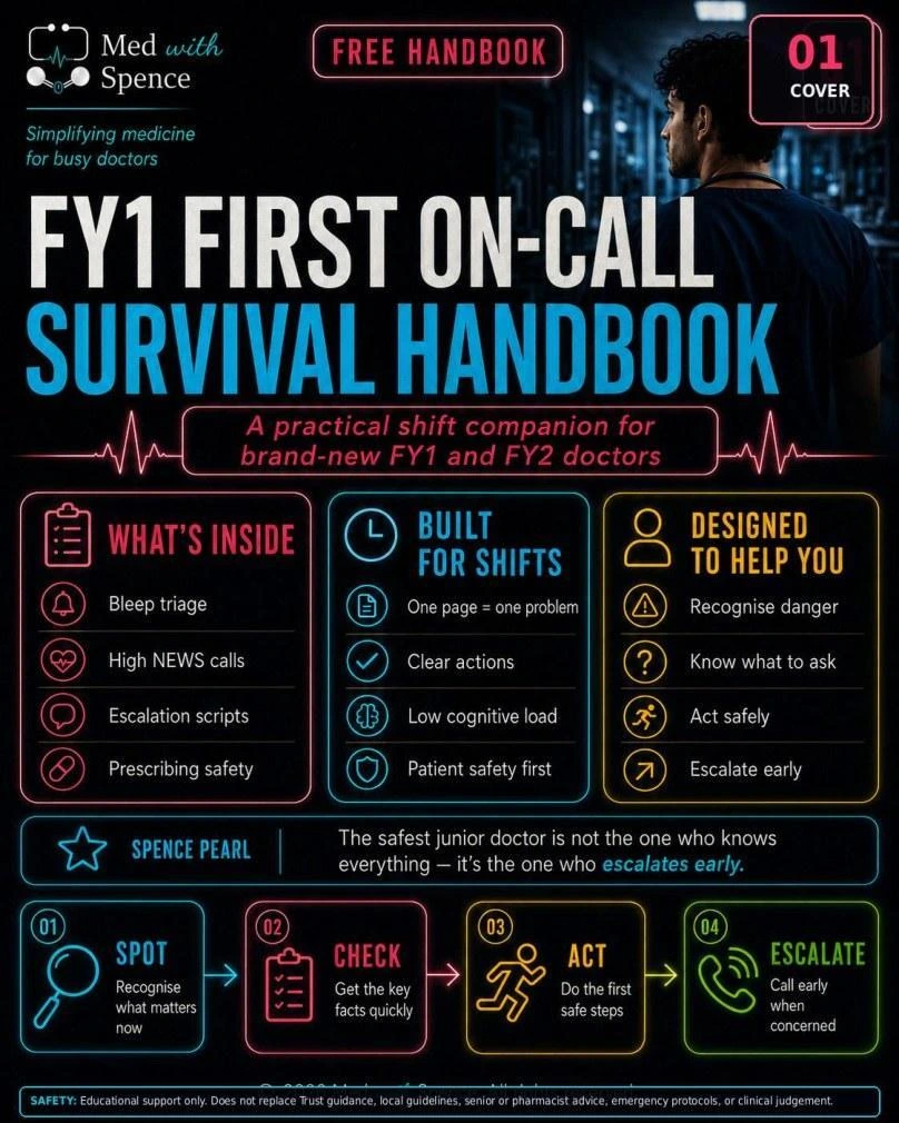 FY1 First On-Call Survival Handbook cover