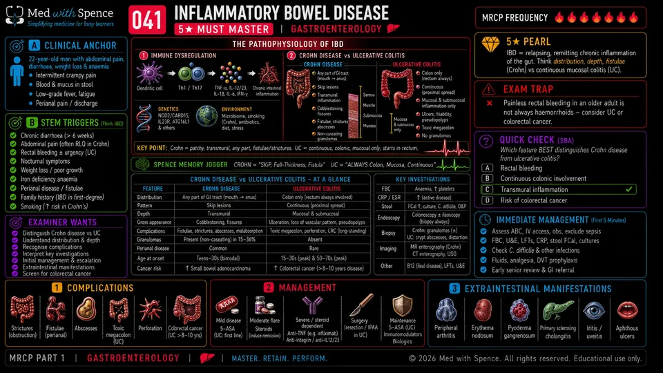 Inflammatory Bowel Disease sample slide