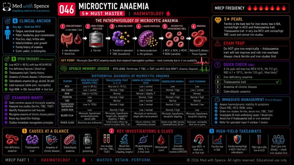 Microcytic Anaemia sample slide