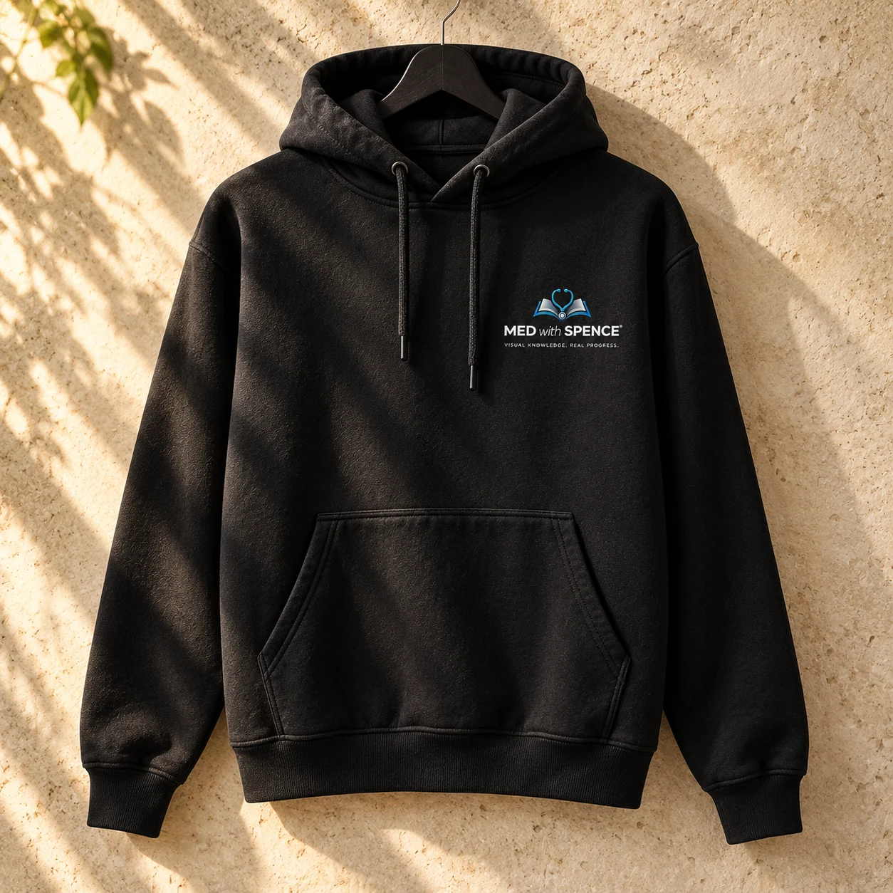 Design mockup of Connected Learning Hoodie